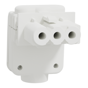 New Unica System +, Pack 5 Conector hembra 90º