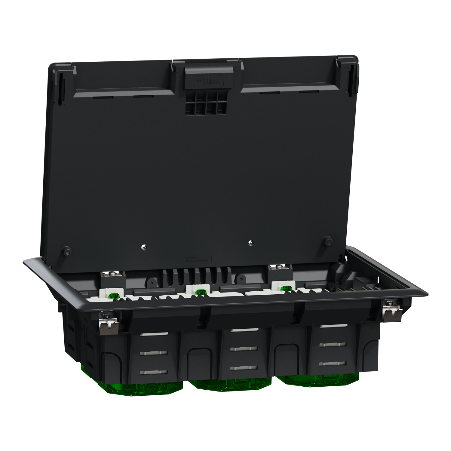 Unica system+, Podna kutija L, plastična, IP24, 6 modula