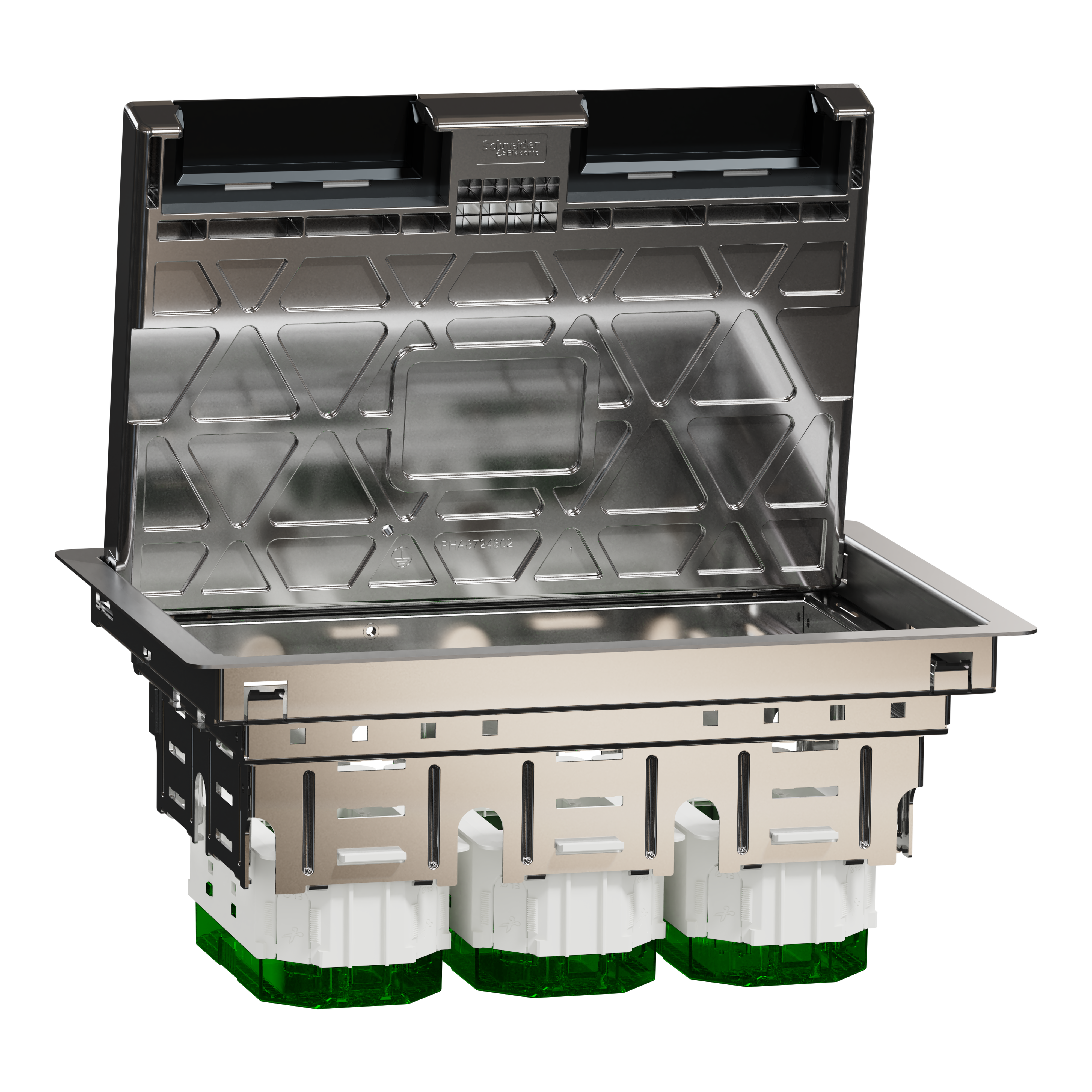 Boitier sol L 12m metal IK09