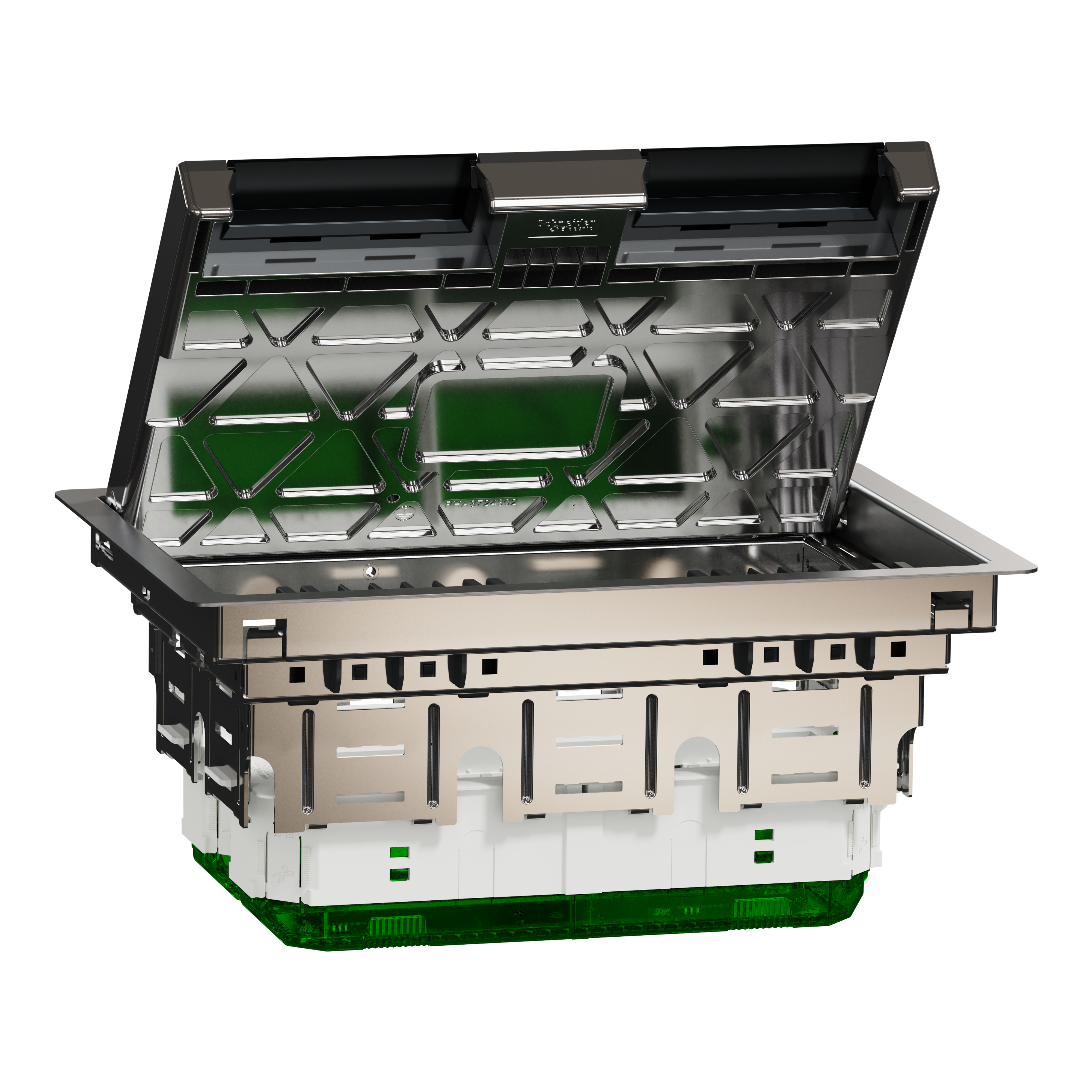 Boitier sol L 16m metal IK09