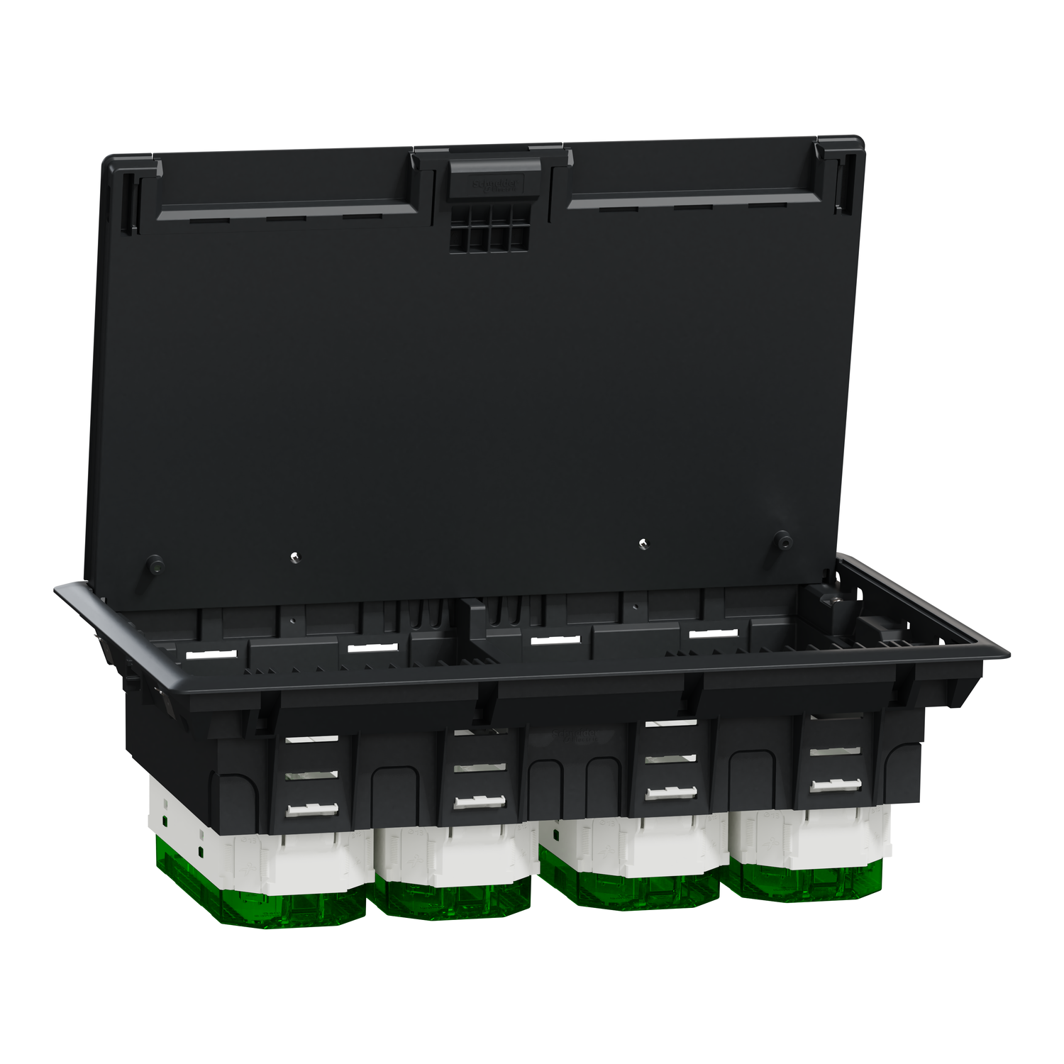 Unica system+, Podna kutija XL, plastična, IP24, 12 modula