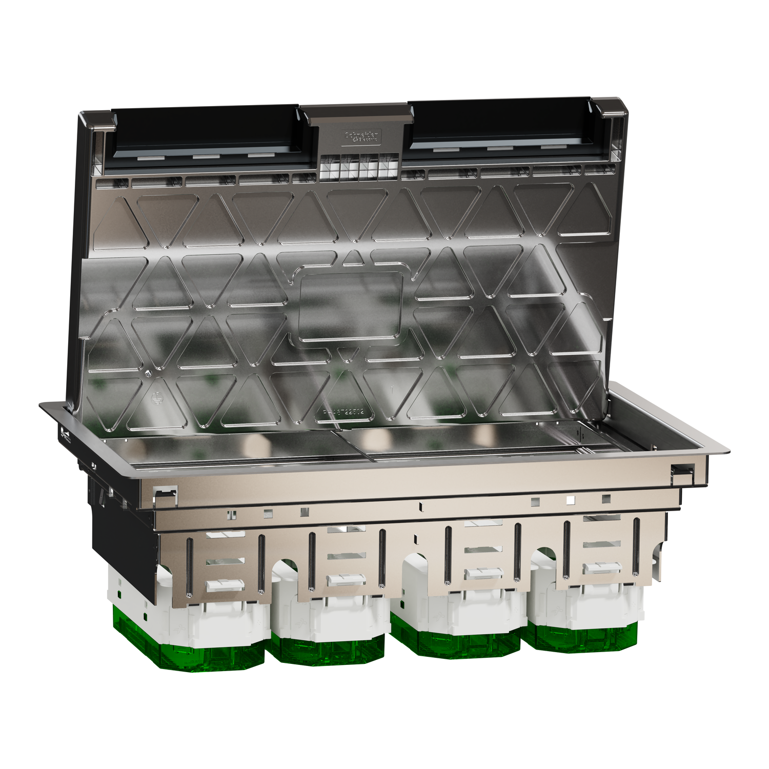 Unica system+, Podna kutija XL, metalna, IP24, 12 modula