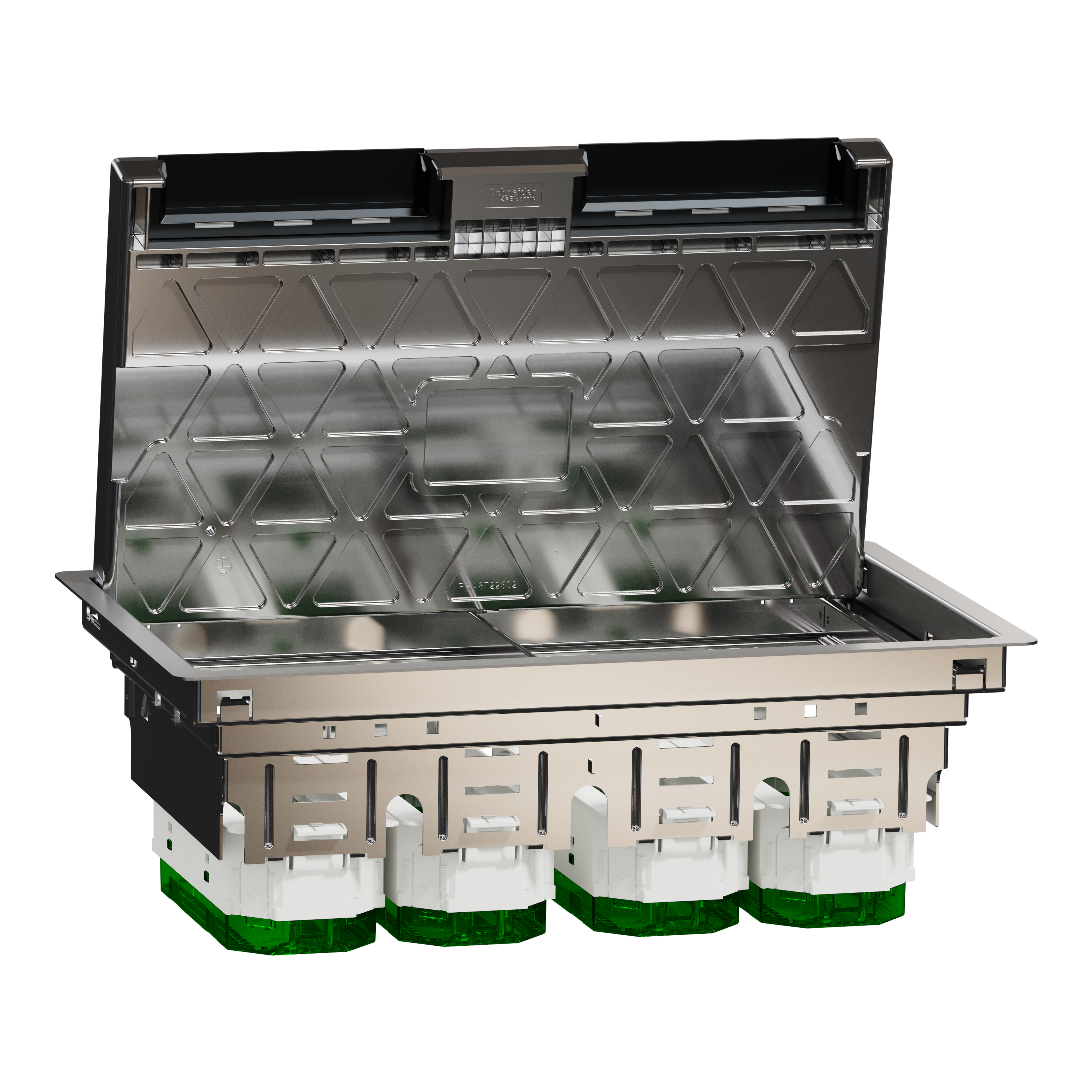 Boitier sol L 24m metal IK09