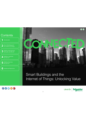 Smart Buildings and the Internet of Things: Unlocking Value