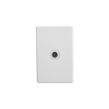 Clipsal C2000 Series F-type Connection Coaxial Socket 75Ohm