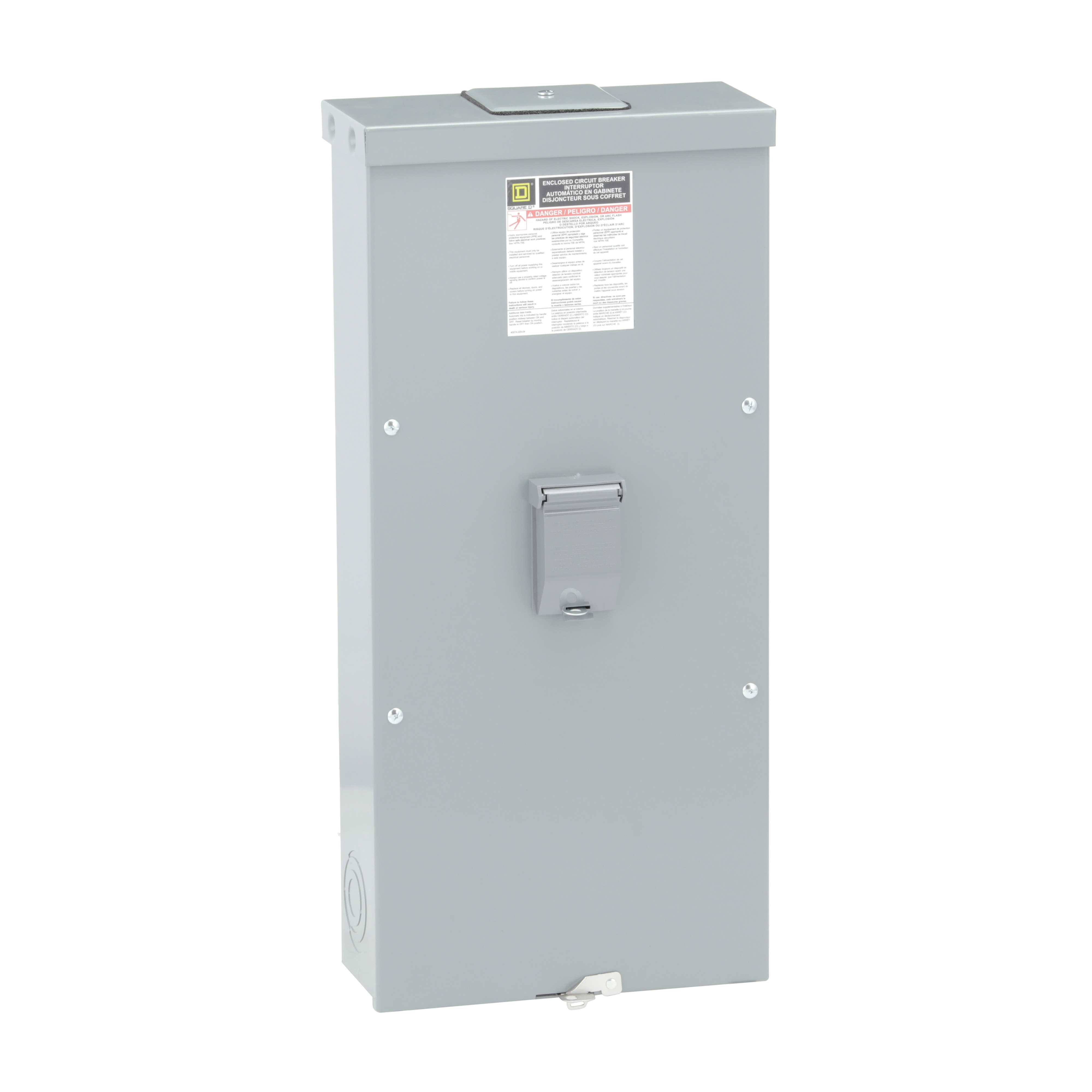 Circuit breaker enclosure, PowerPacT H/J, 15A to 250A, NEMA 3R, 14.47in W x 31.05in H x 6.28in D