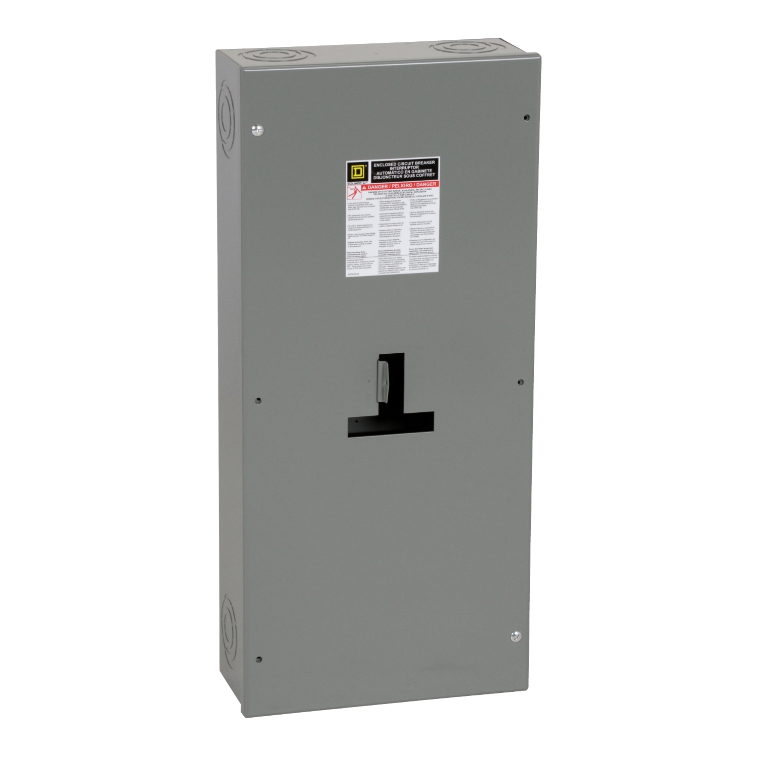 Circuit breaker enclosure, PowerPacT H/J, 15A to 250A, NEMA 1, surface mount, 14.36in W x 31.36in H x 6in D