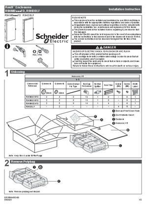 Resi9 Protection-Data board-Instruction Sheet
