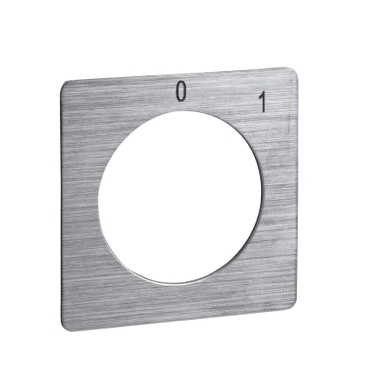 címke kézikapcsolóhoz 0 - 1 - 45 x 45 mm KZ18041