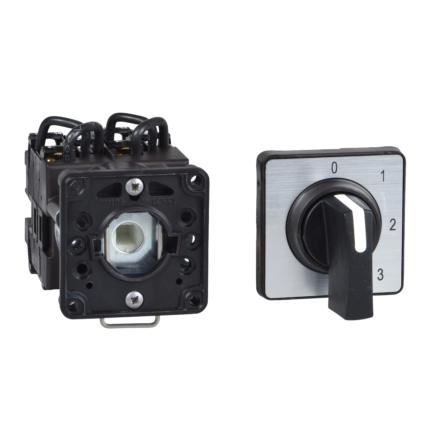 cam stepping switch - 1 pole - 45° - 20 A - for Ø 22 mm