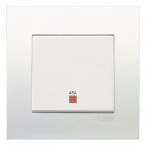 Kb31dr45n 45a 250v Double Pole Switch With Neon Schneider