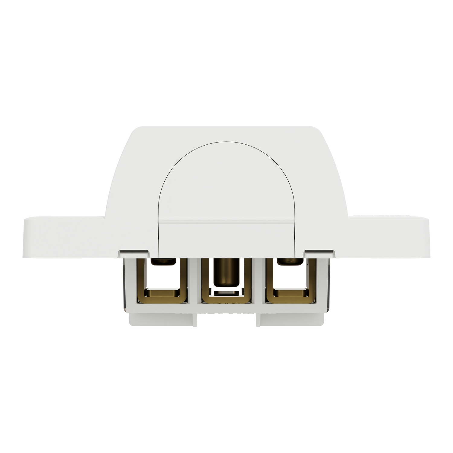 Connection unit, Vivace E, 45A, 250V, 1 gang, white | Schneider