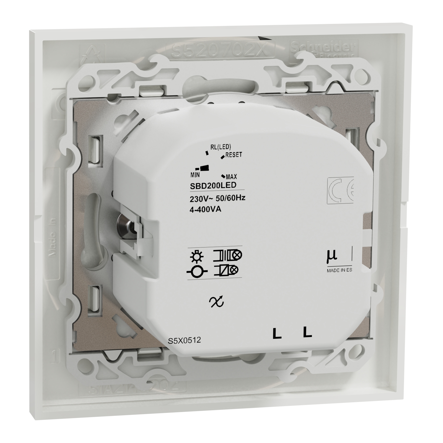 SCHNEIDER ELECTRIC - A9E18074 - SNRA9E18074 ISSW 20A 3 POSIZIONI 2 CIRCUITI