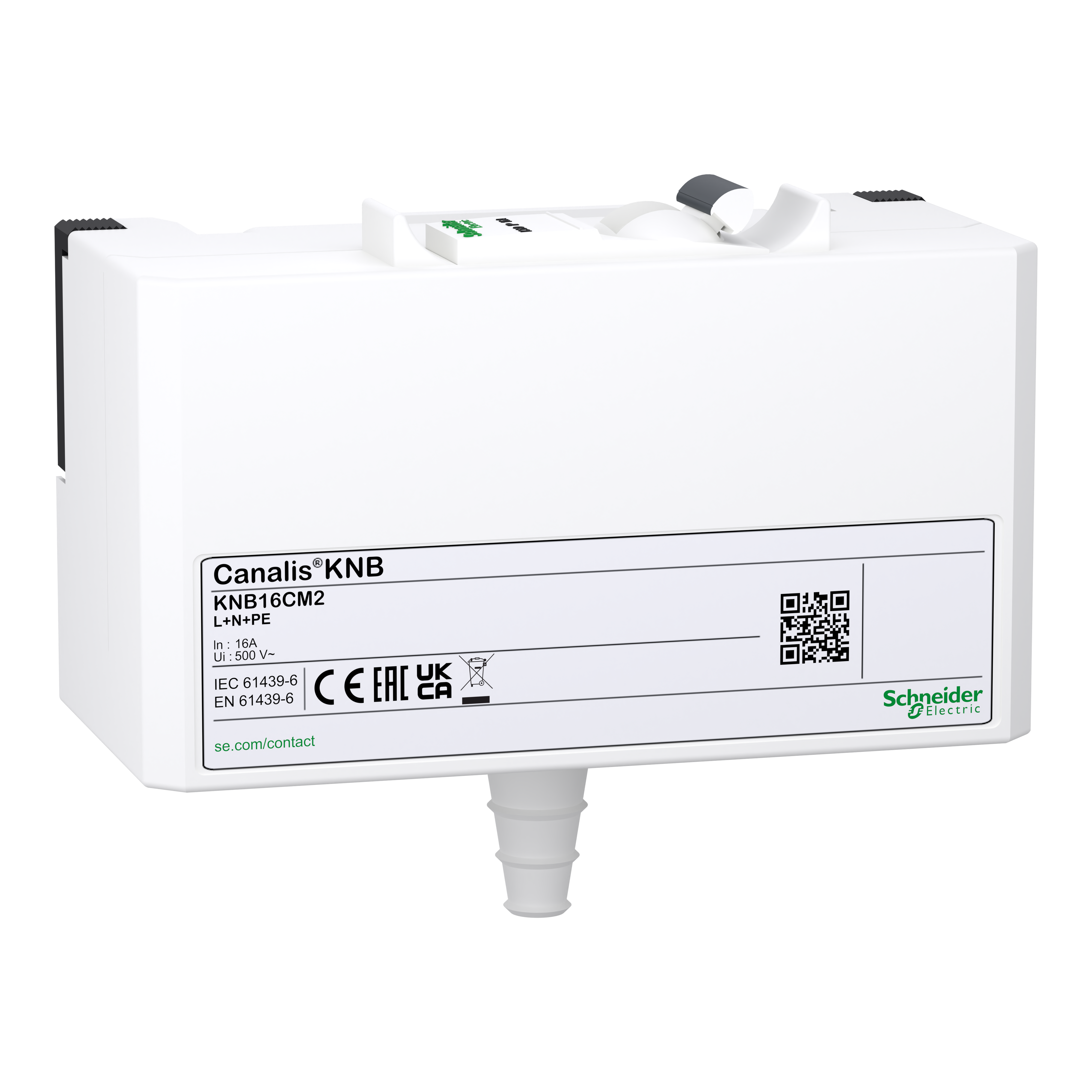 connec.dér.C60N 16A 1L+N+PE