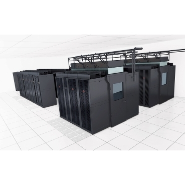 Data center di grandi dimensioni APC Brand Soluzione completa per infrastruttura fisica modulare, oltre 1 MW, con facilità e rapidità di configurazione, distribuzione e uso
