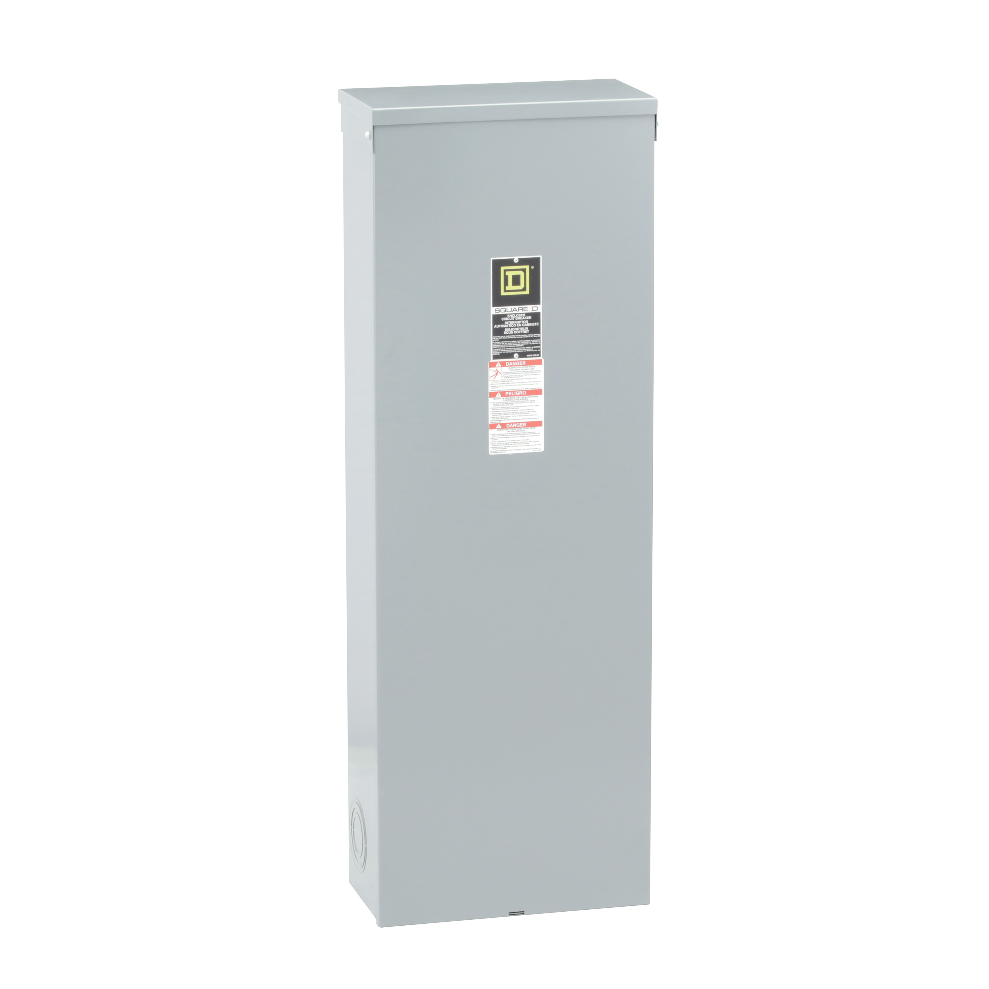 Circuit breaker enclosure, LA, 125A to 400A, NEMA 3R, 15.38in W x 44in H x 7.88in D