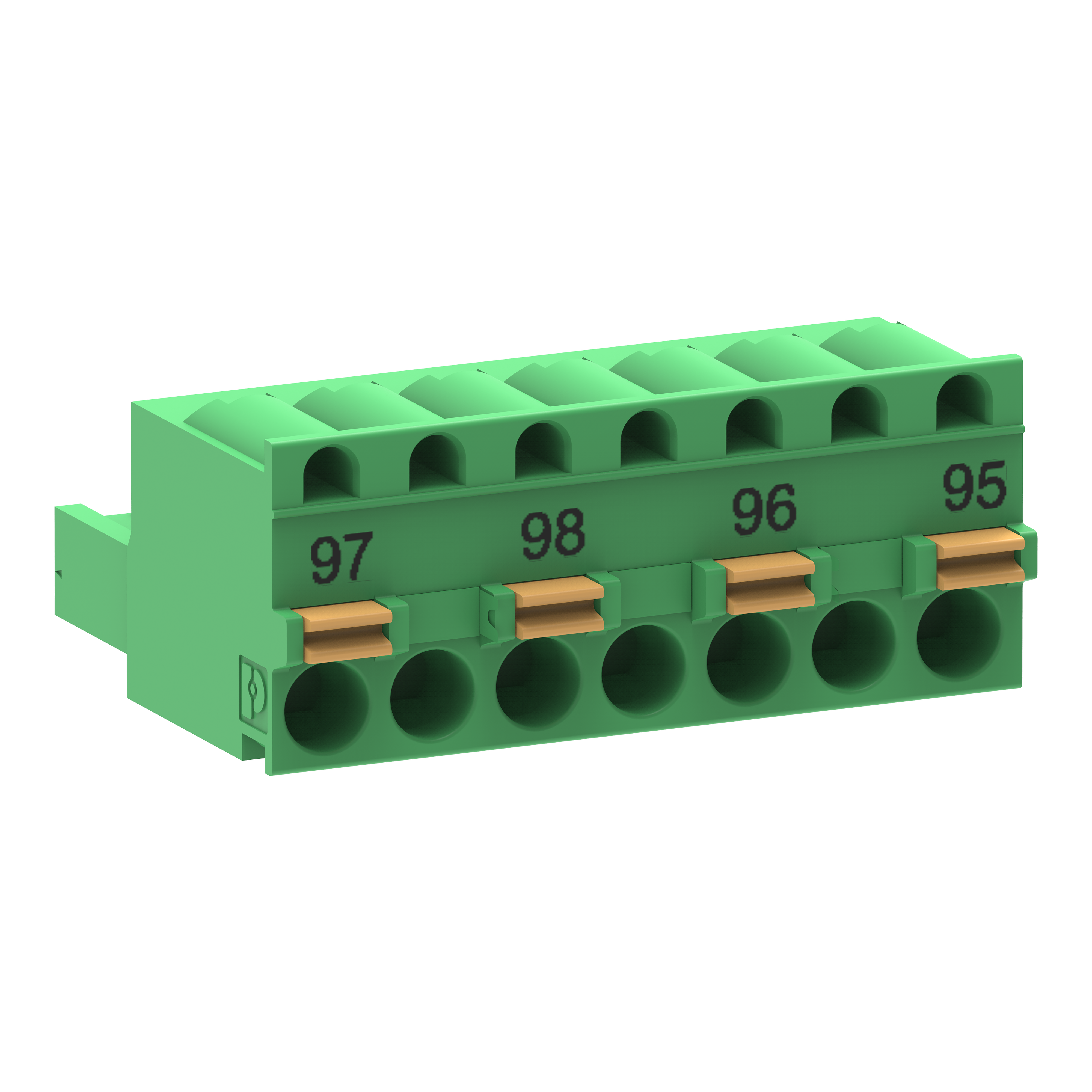 Overload relay module spring