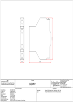 Technical drawing for LAD8N11_CAD_DOC