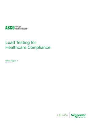 ASCO White Paper | Load Testing for Healthcare Compliance