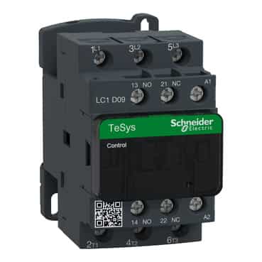Lc1d09m7 Tesys Deca Contactor 3p 3, Schneider Electric Contactor Lc1d09 Wiring Diagram