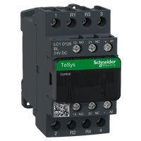  LC1D128BL LC1D128BL KONTAKTOR 25A 2P+2R 1NO+1NC 24V DC LC  