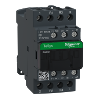  LC1D128FD LC1D128FD KONTAKTOR 25A 2P+2R 1NO+1NC 110V DC  