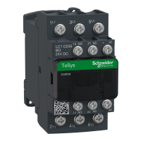 LC1D256BD LC1D256BD KONTAKTOR 25A 1F+1O 24V CC CF  