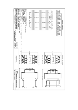 IEC Contactor 25-32A 3P D-Line TESYS Technical drawings