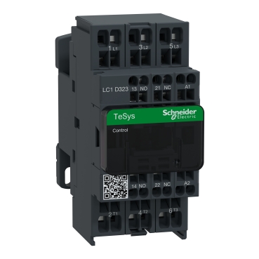 AC mágneskapcsoló, 15kW/32A (400V, AC3), rugós csatlakozás, 1Z+1NY - LC1D323M7