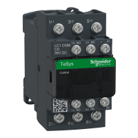  LC1D386CD LC1D386CD KONTAKTOR 38A 1F+1O 36V CC CF  
