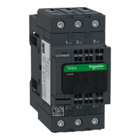  LC1D40A3E7 LC1D40A3E7 3P KONTAKTOR AC3 440V 40A SPULNA 48V AC  