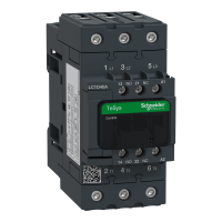  LC1D40AG7 LC1D40AG7 KONTAKTOR TeSys_D 3P(3NO) 40A 120VDC  