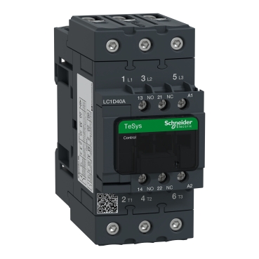  LC1D40ALE7 LC1D40ALE7 3P KONTAKTOR AC3 440V 40A SPULNA 208V AC  