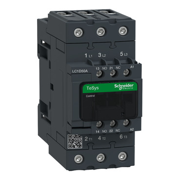 3pólusú Everlink mágneskapcsoló (AC3, 400V 50A), tek. 220V AC 50/60Hz - LC1D50AM7