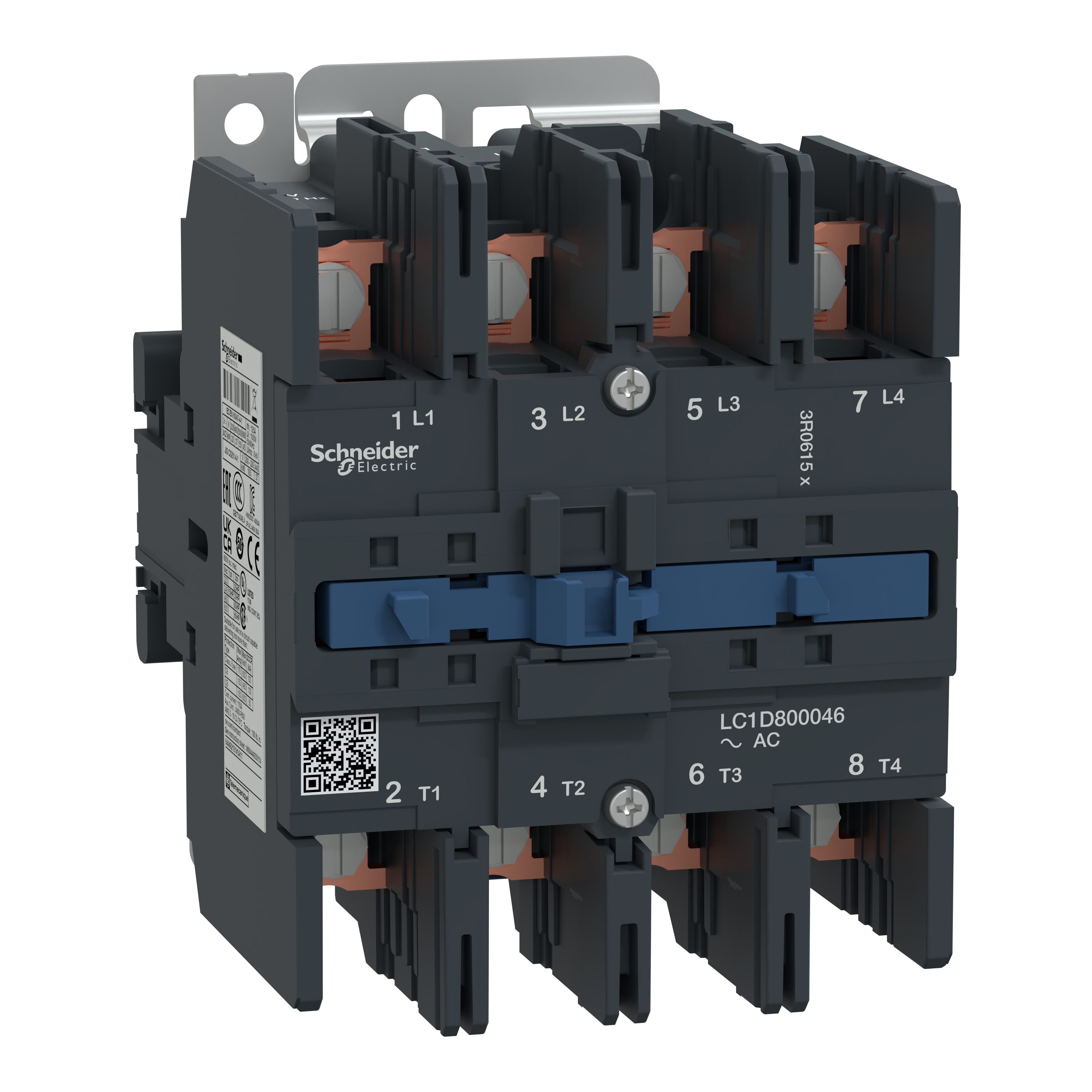 CONT 125A 4P 220V 50/60HZ