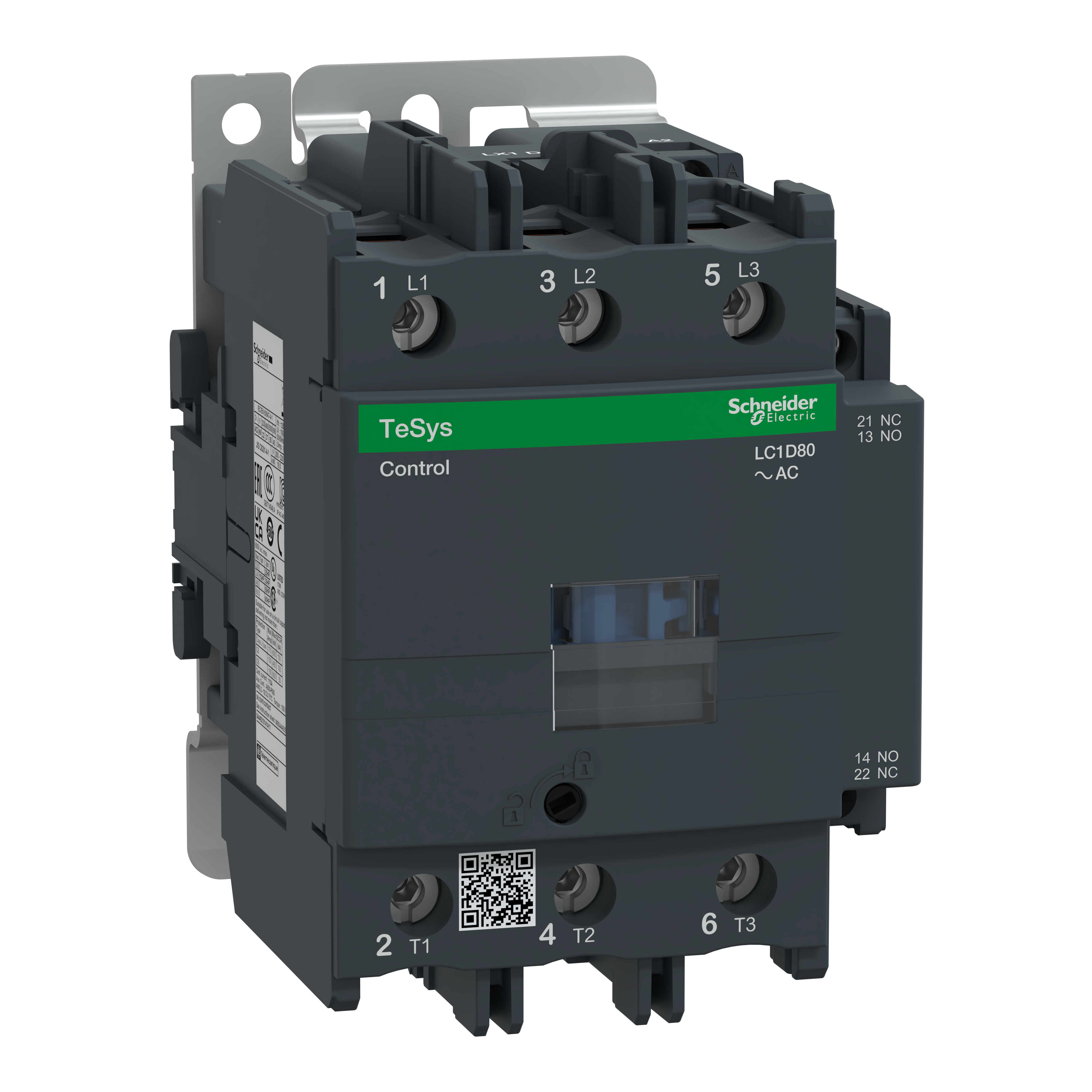 CONT 80A 1F 1O 220V 50HZ