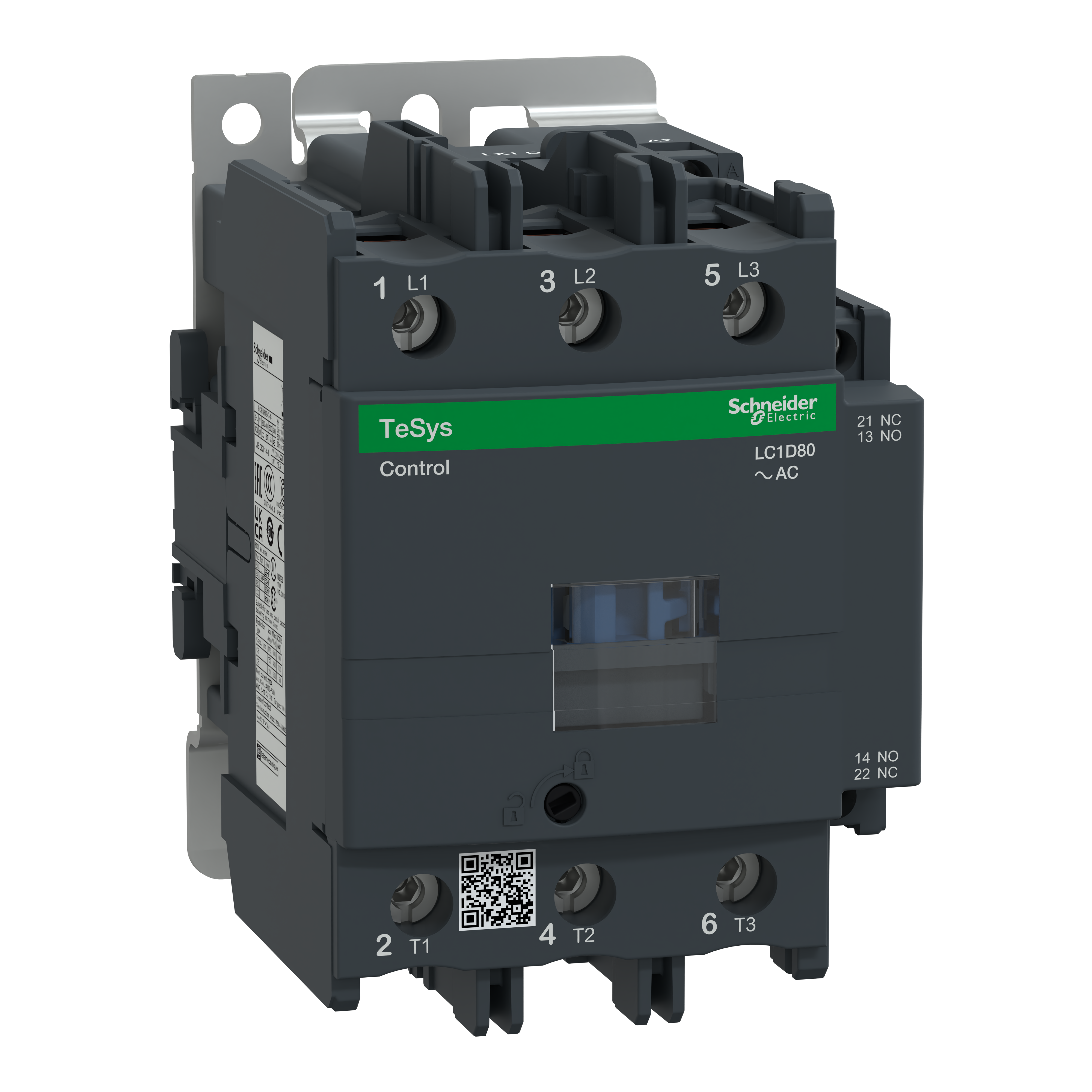 CONT 80A 1F 1O 240V 50HZ