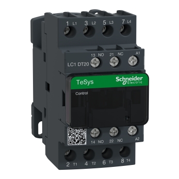 TeSys D Contactor, 4P(4 NO), AC-1, <= 440V, 20A, 110VAC, 50/60 Hz Coil