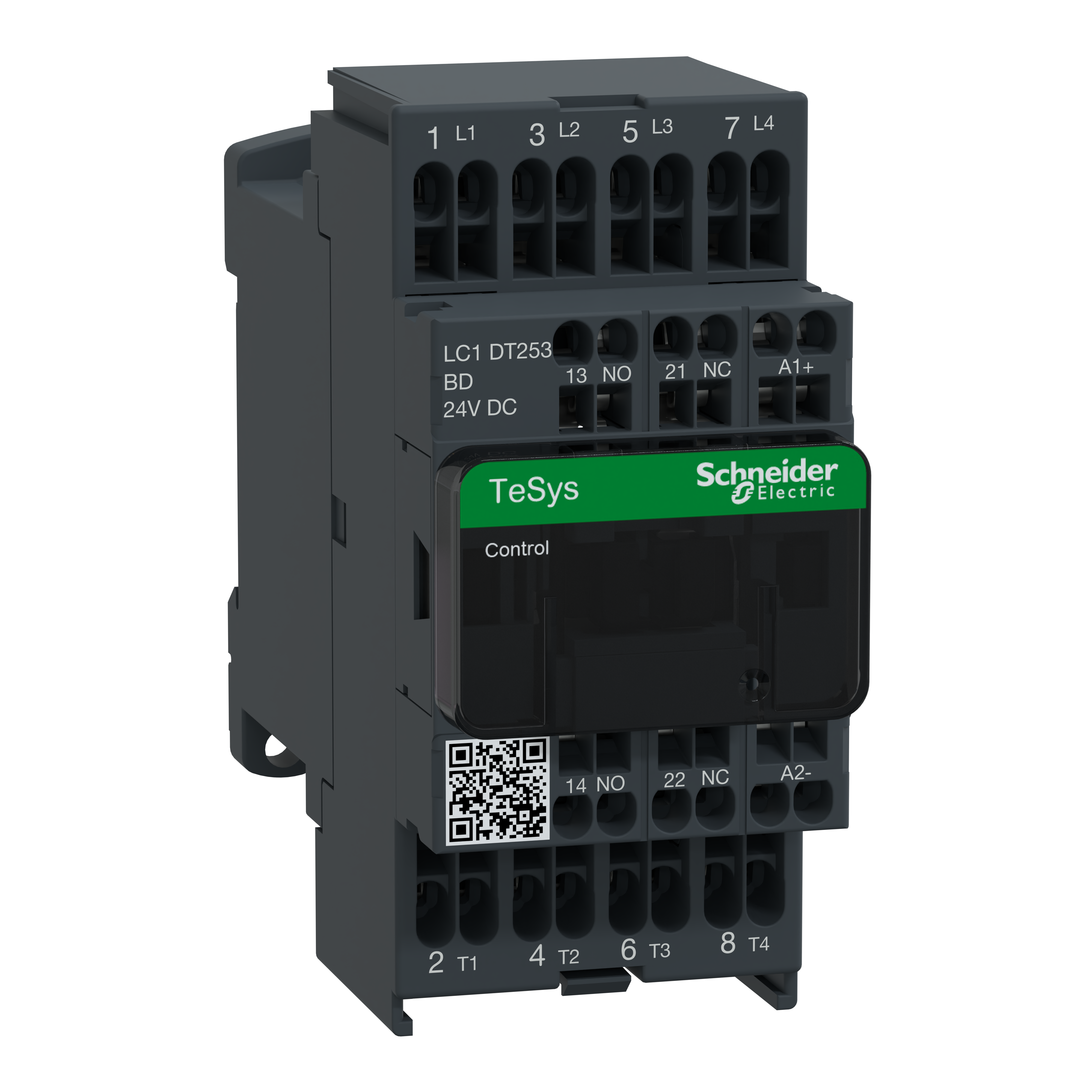 CONT 25A 4P RES.24V CC