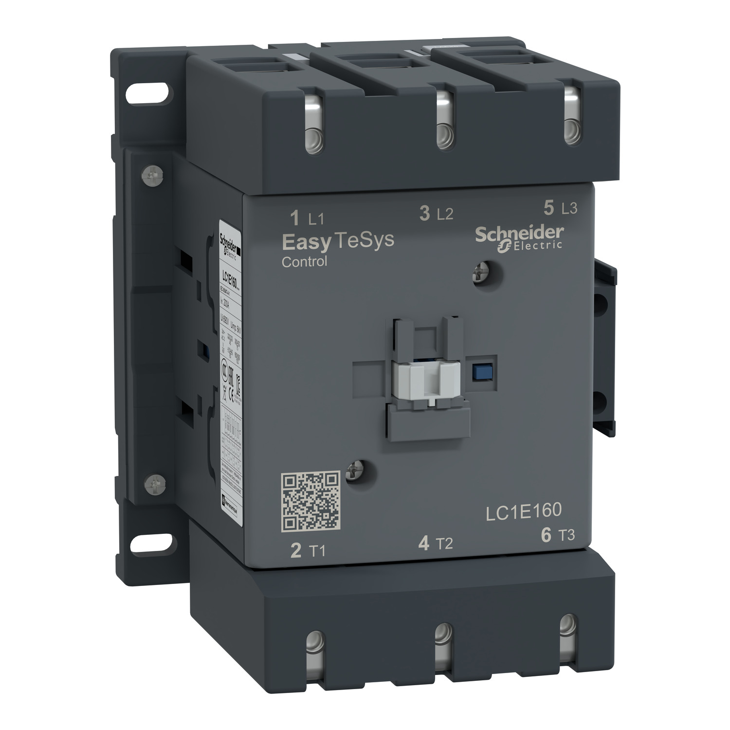 Kontaktor (mágneskapcsoló) 3-Z 24VAC 1-z csavaros 200A/AC-1/400V EasyPact TVS Schneider