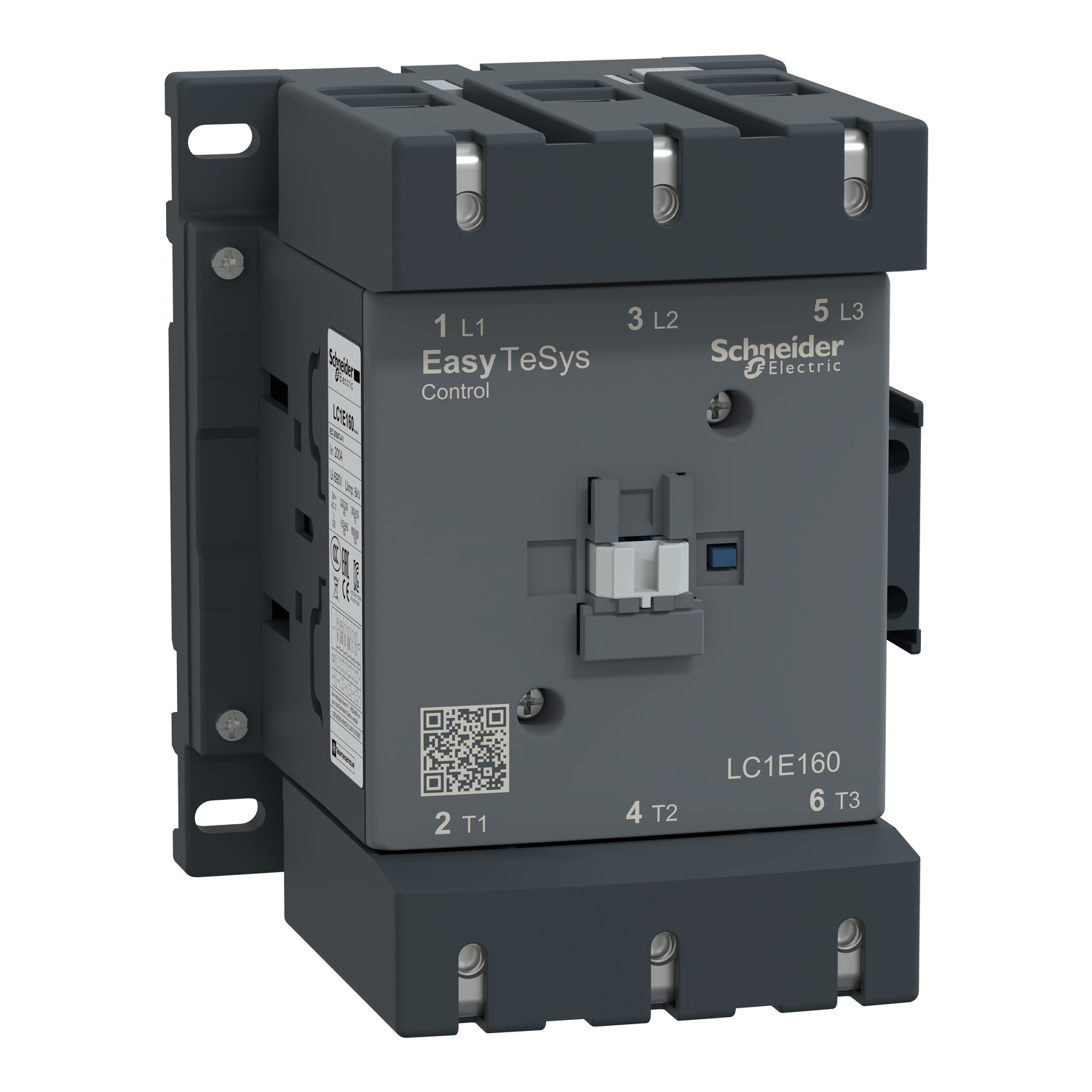 Kontaktor (mágneskapcsoló) 3-Z 110VAC 1-z csavaros 200A/AC-1/400V EasyPact TVS Schneider