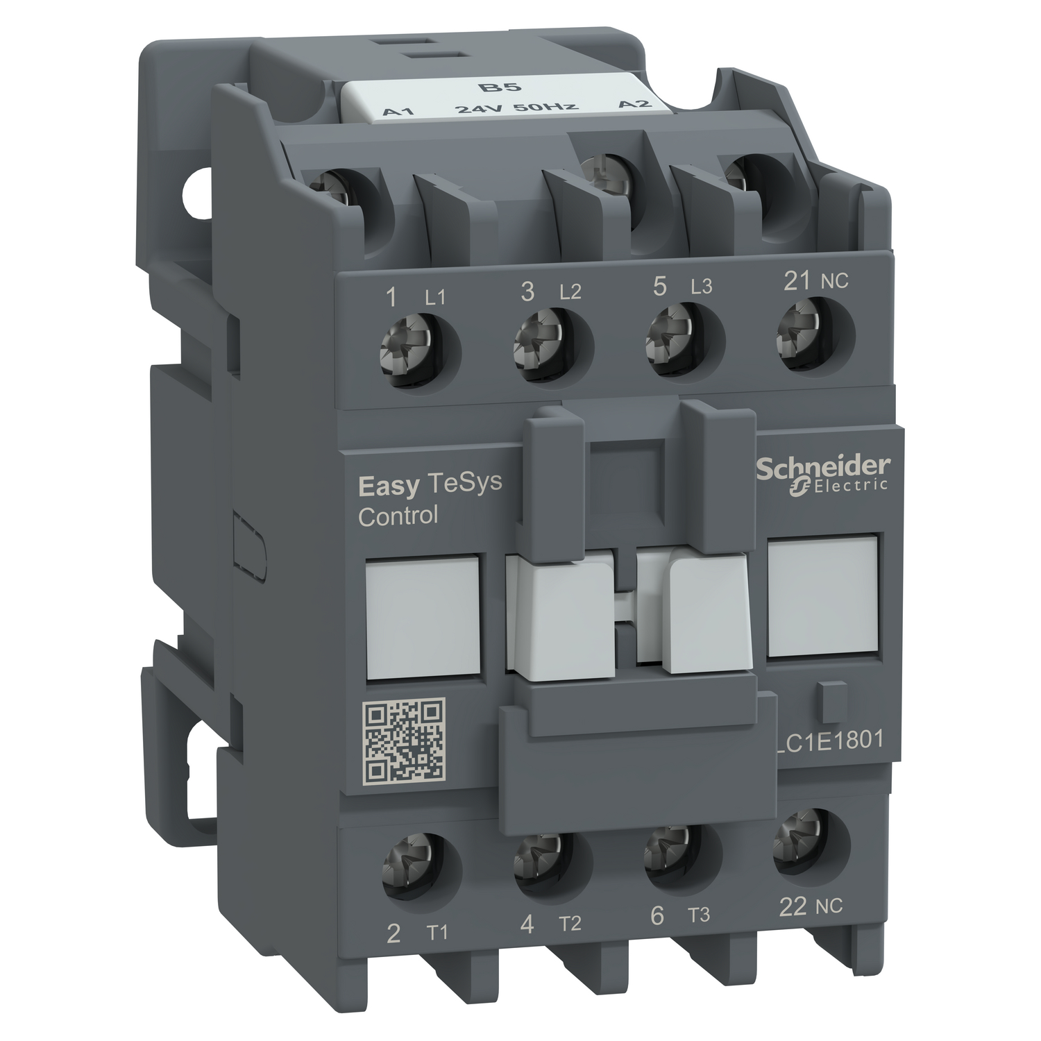 Kontaktor (mágneskapcsoló) 7.5kW/400VAC-3 3-Z 24VAC 1-ny csavaros 32A/AC-1/400V EasyPact TVS Schneider