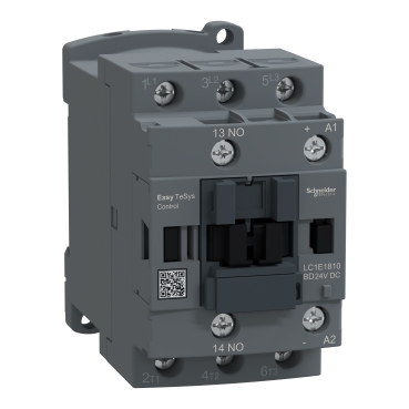LC1E1810BD KONTAKTOR 3P TVS 18A AC3 1NO 24VDC