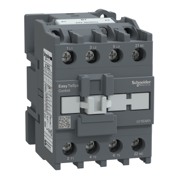  LC1E3201B7 LC1E3201B7 KONTAKTOR 3P TVS #2 1NC 15kW AC3 24VAC 