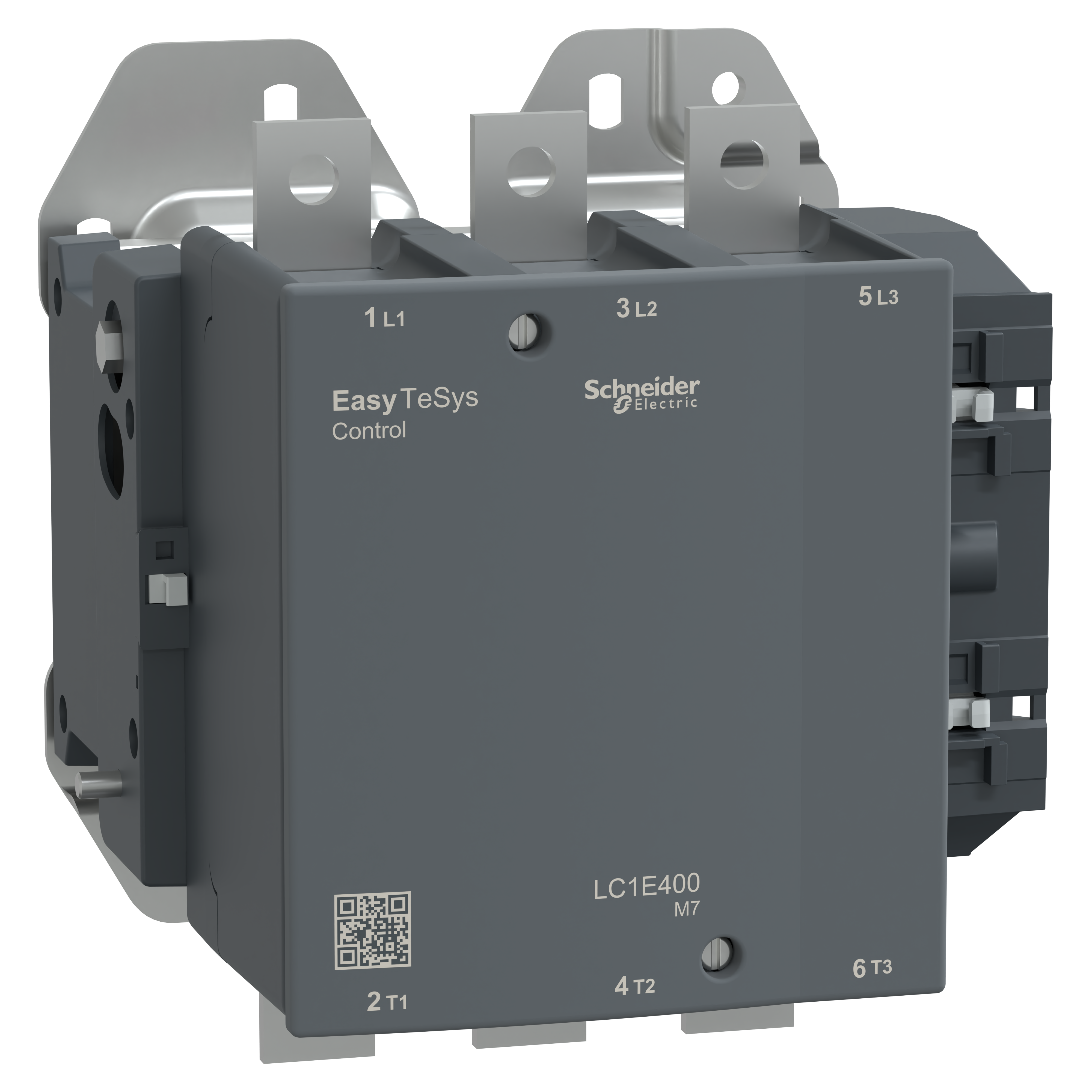 Contactor,Easy TeSys Control,LC1E,3P(3NO),AC-3,<=440V,400A,220V AC coil