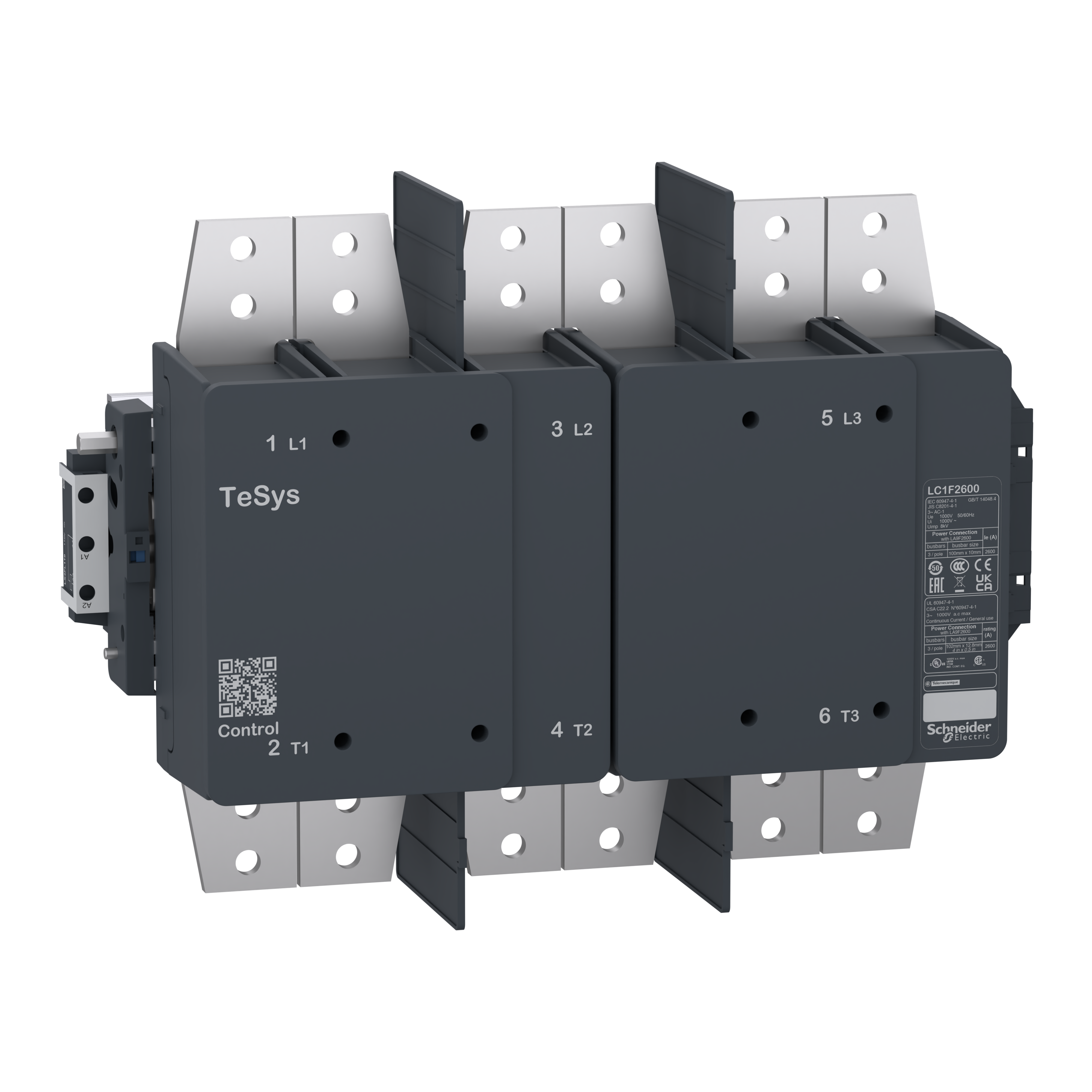 CONTACTEUR 2600A 3P 220V-