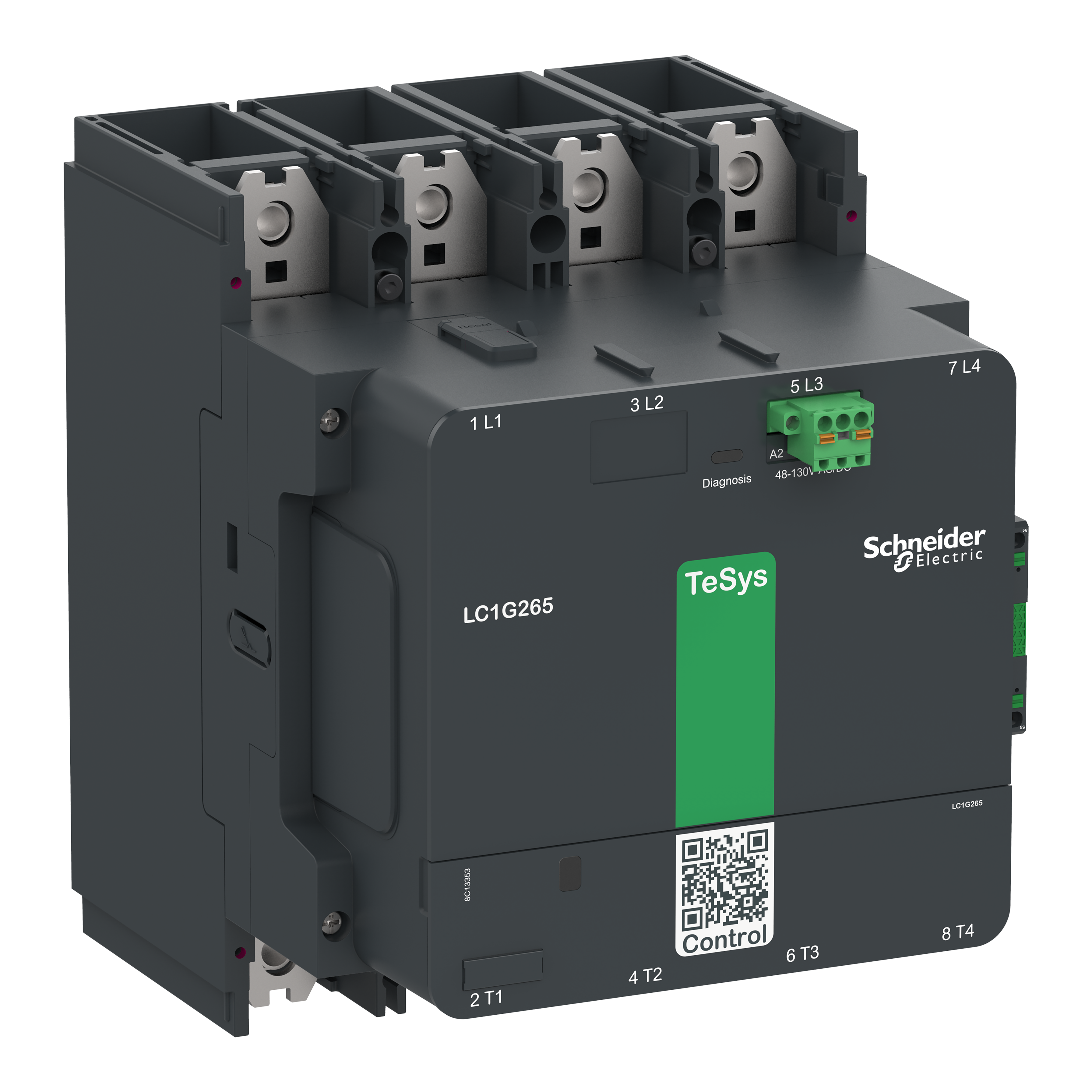 TeSysG500 4P Std 48-130V ACDC