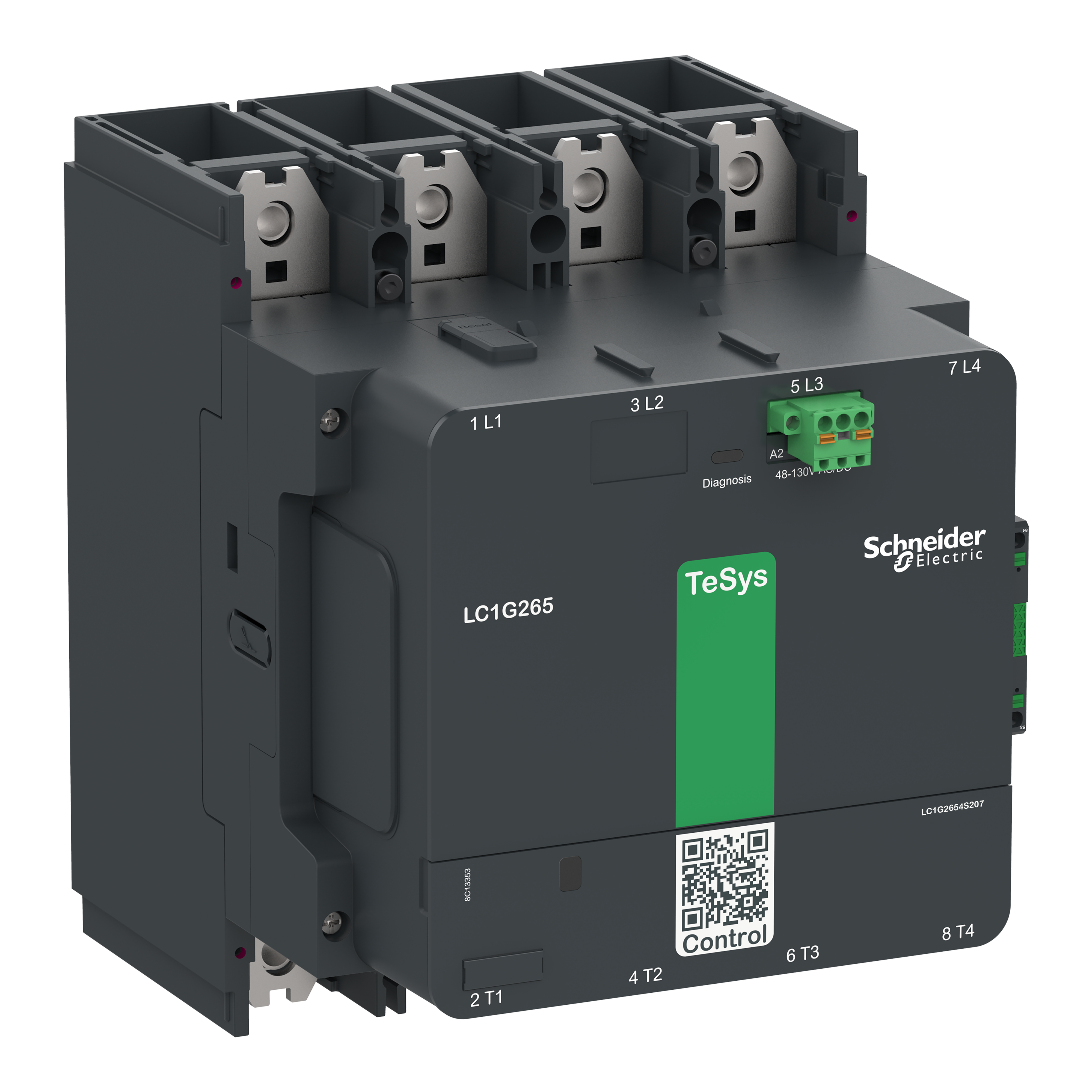 TeSysG500 4P Std 48-130V ACDC