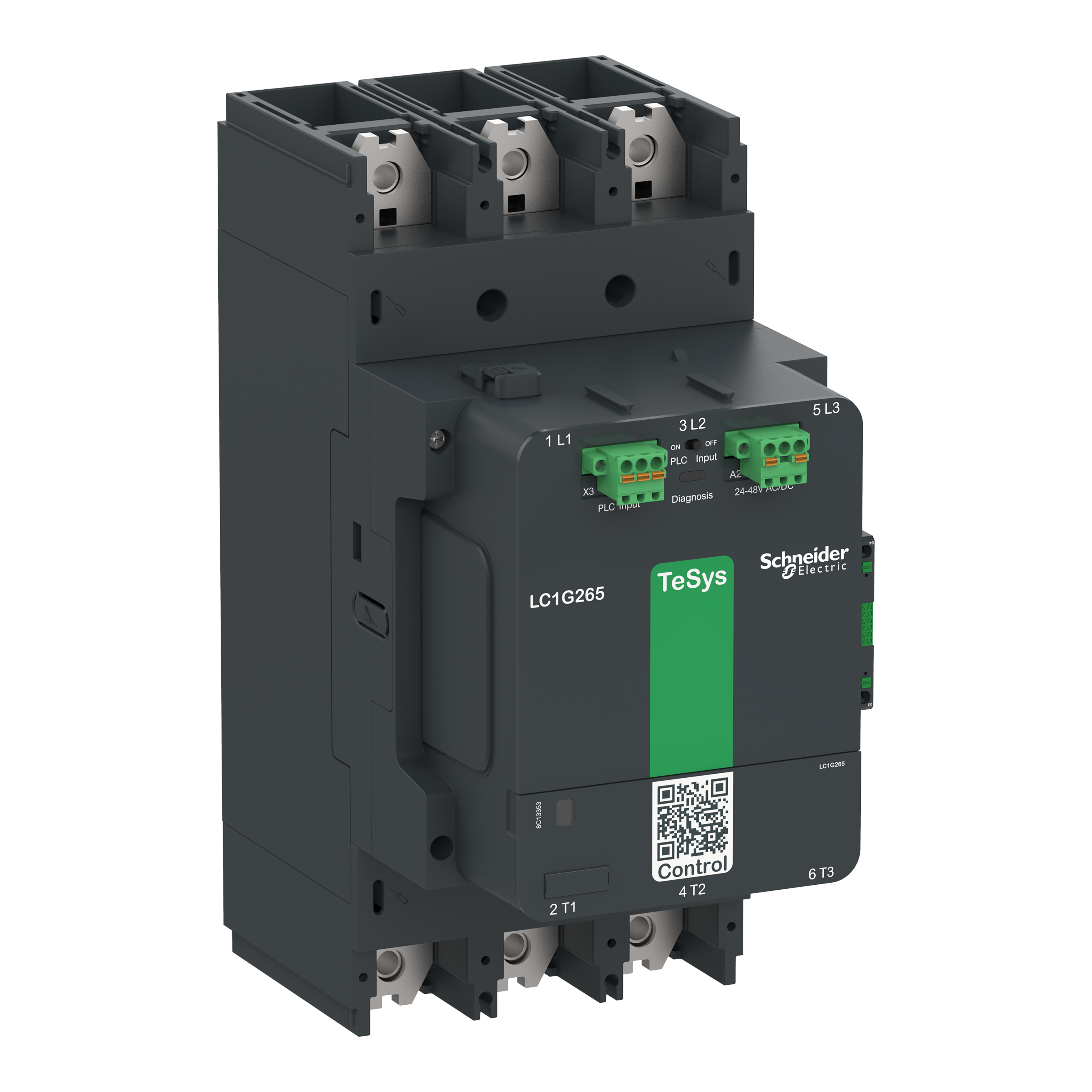 TeSysG500 3P Adv 200-500V ACDC