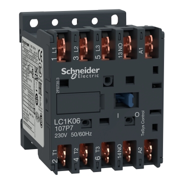 Mágneskapcsoló 6A 230VAC LC1K06107P7